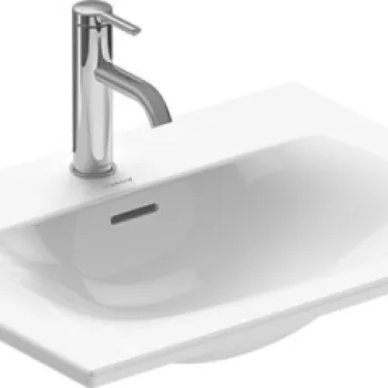 Lavoar Duravit Viu 60x45cm  montare pe mobilier  WonderGliss  alb imagine
