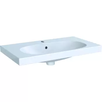 Lavoar Geberit Acanto 75x42.2cm montare pe mobilier alb imagine