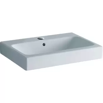 Lavoar Geberit iCon 60x48.5cm montare pe blat alb imagine