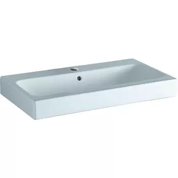 Lavoar Geberit iCon 75x48.5cm montare pe mobilier alb imagine