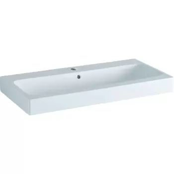 Lavoar Geberit iCon 90x48.5cm montare pe mobilier alb imagine