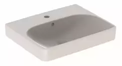 Lavoar Geberit Smyle Square 55x44cm montare pe mobilier alb imagine