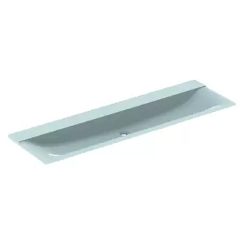Lavoar Geberit Xeno2 160x48cm fara orificiu baterie fara preaplin montare pe mobilier alb alpin imagine