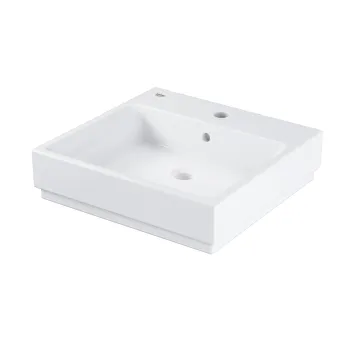 Lavoar Grohe Cube Ceramic 50cm  montare pe blat  PureGuard  alb imagine