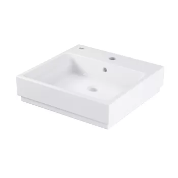 Lavoar Grohe Cube Ceramic 50cm montare pe blat PureGuard alb imagine