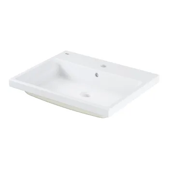 Lavoar Grohe Cube Ceramic 60x49cm  montare in blat  PureGuard  alb imagine