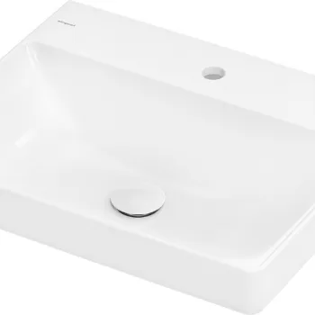 Lavoar Hansgrohe Xelu Q 60x48cm  fara preaplin  montare pe mobilier  SmartClean  alb imagine