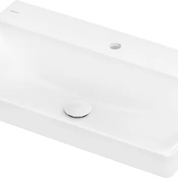 Lavoar Hansgrohe Xelu Q 80x48cm  fara preaplin  montare pe mobilier  SmartClean  alb imagine