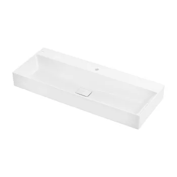 Lavoar Hansgrohe Xevolos E 120x48cm  fara preaplin  montare pe mobilier  SmartClean  alb imagine