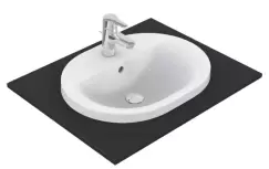 Lavoar Ideal Standard Connect Oval 55x43cm montare in blat imagine