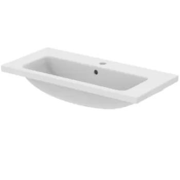 Lavoar Ideal Standard i.life S 81x38.5cm montare pe mobilier alb imagine