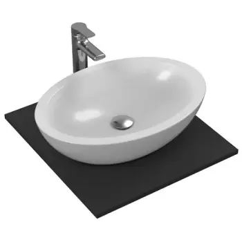 Lavoar Ideal Standard Strada 60x42cm fara orificiu baterie fara preaplin montare pe blat imagine