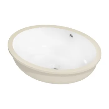 Lavoar oval Hansgrohe Xuniva D cu montare sub blat  45x35cm  alb imagine
