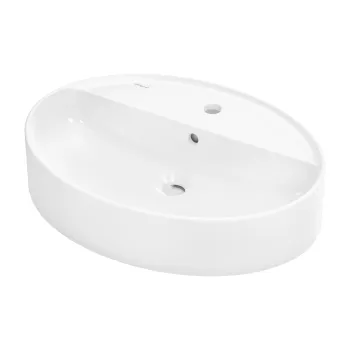 Lavoar oval tip bol Hansgrohe Xuniva D 60x45cm  alb imagine