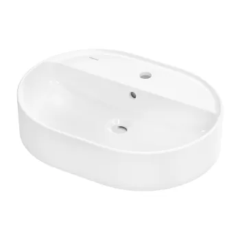 Lavoar oval tip bol Hansgrohe Xuniva U 60x45cm  alb imagine