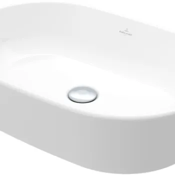 Lavoar oval Villeroy & Boch Architectura Ceramic Plus  60x40cm  montare pe blat  Alb Alpin imagine