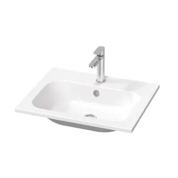 Lavoar Ravak Concept Chrome Slim 60x49cm  montare pe mobilier  alb imagine