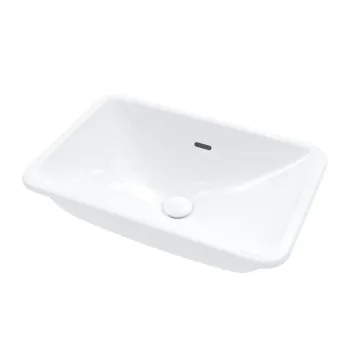 Lavoar rectangular Villeroy & Boch Loop & Friends CeramicPlus  54x34cm  montare sub blat  Alb Alpin imagine