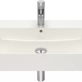 Lavoar Roca Inspira Square 1000x490mm montare pe mobilier bej imagine