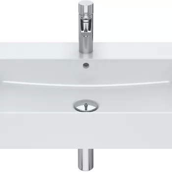 Lavoar Roca Inspira Square 1000x490mm montare pe mobilier perla imagine