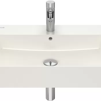 Lavoar Roca Inspira Square 600x490cm montare pe mobilier bej imagine