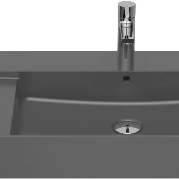 Lavoar Roca Inspira Square 800x490mm montare pe mobilier onyx imagine