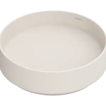 Lavoar rotund tip bol Hansgrohe Xuniva Evo S d 40cm  fara orificiu baterie  fara preaplin  bej mat imagine