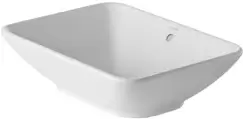 Lavoar tip bol Duravit Bacino 55x42cm fara orificiu baterie montare pe blat imagine