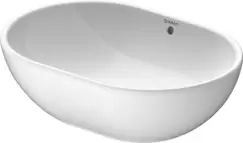Lavoar tip bol Duravit Bathroom_Foster 49.5x35cm fara orificiu baterie montare pe blat imagine