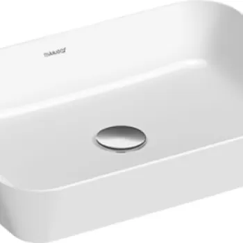 Lavoar tip bol Duravit Cape Cod 55x40cm fara orificiu baterie fara preaplin alb alpin imagine