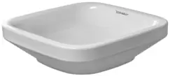 Lavoar tip bol Duravit Durastyle 43x43cm fara orificiu baterie fara preaplin montare pe blat imagine
