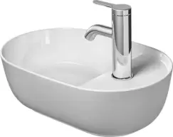 Lavoar tip bol Duravit Luv 42x27cm fara preaplin montare pe blat imagine