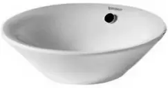 Lavoar tip bol Duravit Starck 1 33cm fara orificiu baterie montare pe blat imagine