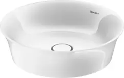 Lavoar tip bol Duravit White Tulip 43cm ventil ceramic alb imagine