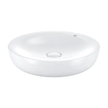 Lavoar tip bol Grohe Essence Vessel d 45cm PureGuard include capac ceramic alb imagine