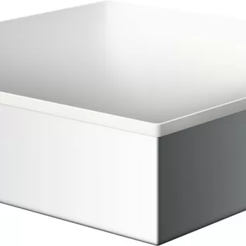 Lavoar tip bol Hansgrohe Axor Suite 40x40cm cu rama metalica design crom imagine