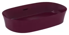 Lavoar tip bol Ideal Standard Ipalyss E1397 60x38cm fara orificiu baterie V6 Pomegranate imagine