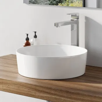 Lavoar tip bol Ravak Uni ceramic 40cm  h12cm  alb imagine