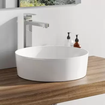 Lavoar tip bol Ravak Uni ceramic 40cm h12cm alb imagine