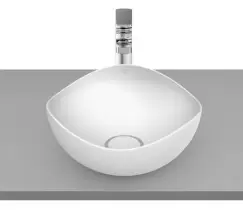 Lavoar tip bol Roca Ohtake 37.5x37.5cm bej imagine