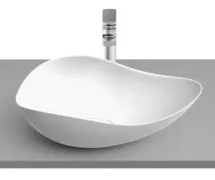 Lavoar tip bol Roca Ohtake 54x37.5cm alb mat imagine