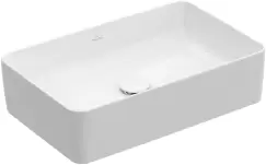 Lavoar tip bol Villeroy & Boch Collaro 56x36cm fara orificiu baterie fara preaplin alb imagine