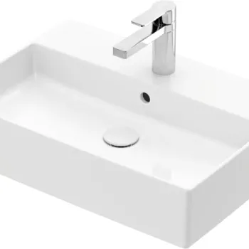 Lavoar tip bol Villeroy & Boch Memento 2.0 CeramicPlus 60x42cm cu preaplin Alb Alpin imagine