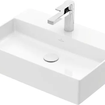 Lavoar tip bol Villeroy & Boch Memento 2.0 CeramicPlus 60x42cm fara preaplin Alb Alpin imagine