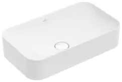 Lavoar Villeroy & Boch Finion 60x35cm cu montare pe blat fara orificiu baterie fara preaplin alb imagine