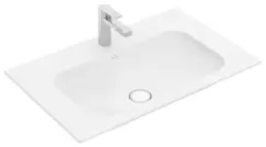 Lavoar Villeroy & Boch Finion 80x50cm montare pe mobilier fara preaplin alb imagine