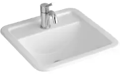 Lavoar Villeroy&Boch Loop&Friends 50.5.5x50.5cm montare in blat imagine