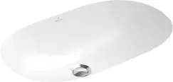 Lavoar Villeroy & Boch O.Novo 53x32cm montare sub blat fara orificiu baterie Alb Alpin imagine