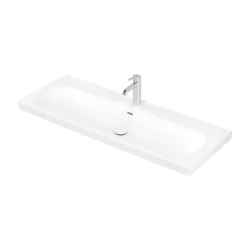 Lavoar Villeroy & Boch Skyla 120x46cm  montare pe mobilier  TitanCeram  alb alpin imagine