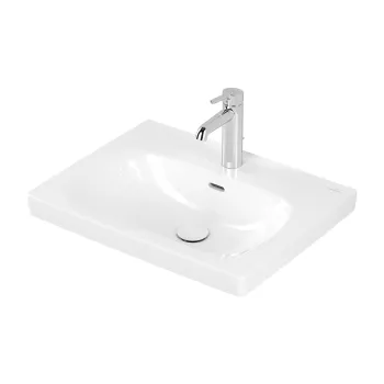 Lavoar Villeroy & Boch Skyla 60x46cm  montare pe mobilier  TitanCeram  alb alpin imagine